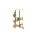 Paravent HOME AFFAIRE Beige Rattan mit Blumenhalterung Bild 1