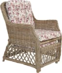 Rattanstuhl HOME AFFAIRE grau Handarbeit Bild 2