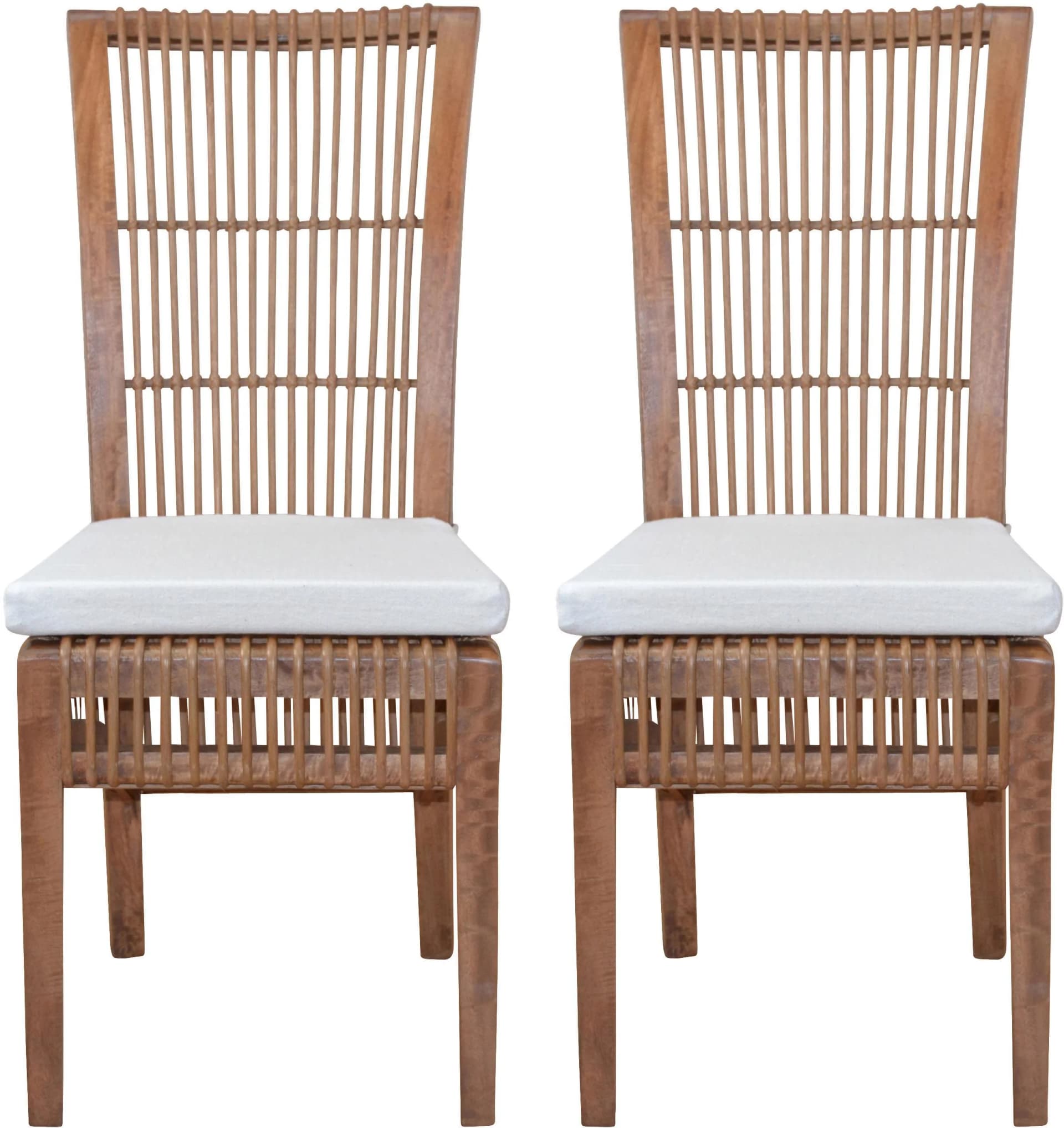 Rattanstuhl HOME AFFAIRE Braun Rattan