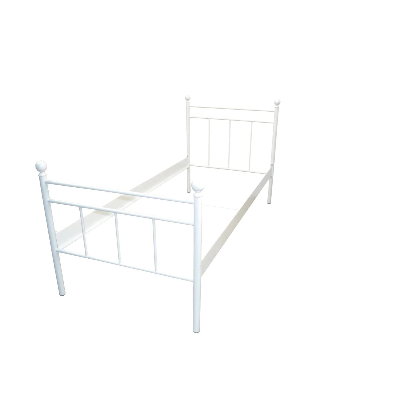 möbel direkt online Metallbett Rubi Cremeweiß Modern