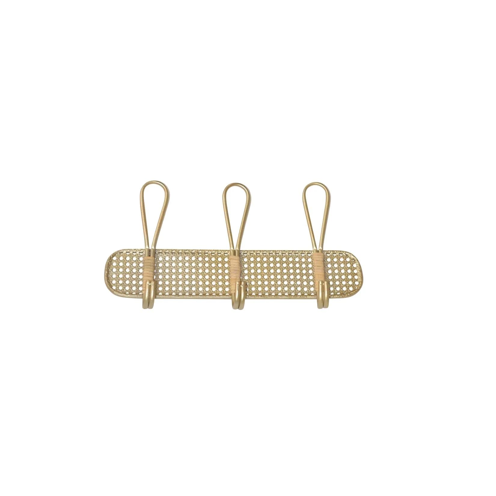 INOSIGN Hakenleiste Letti Gold Metall Wandgarderobe