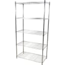 INOSIGN Ablageregal Grau Chromfarben Metall Steckregal Bild 1