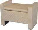 INOSIGN Sitztruhe Beige mit Stauraum und Gasdruckfeder Bild 2