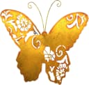 PAJOMA Wanddekoobjekt Schmetterling Gold Metall Bild 2