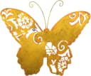 PAJOMA Wanddekoobjekt Schmetterling Gold Metall Bild 3