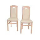 moebel-direkt-online Esszimmerstuhl Liliane 2tlg. Set Buche Beige Bild 1
