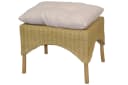 moebel-direkt-online Ohrensessel Samuel mit Hocker & Kissen Beige Rattan Bild 5