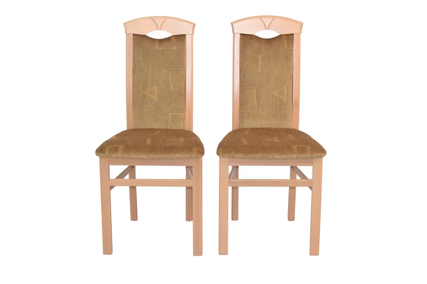 moebel-direkt-online Esszimmerstuhl Massivholz 2er-Set Buche/Beige - Bild 3