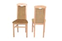 moebel-direkt-online Esszimmerstuhl Massivholz 2er-Set Buche/Beige Bild 4