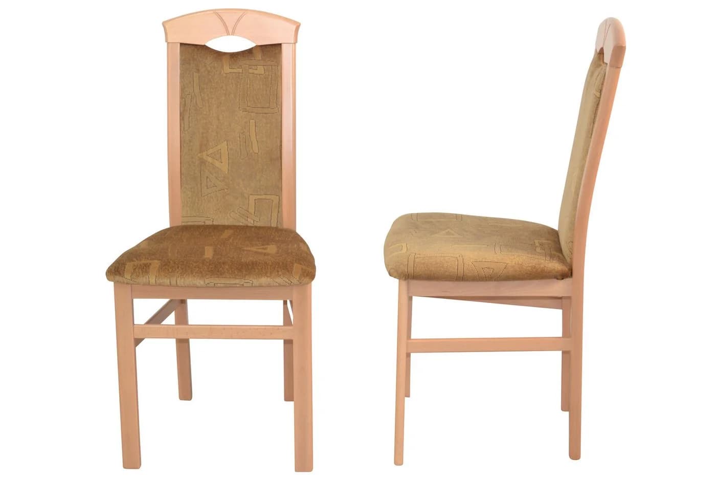 moebel-direkt-online Esszimmerstuhl Massivholz 2er-Set Buche/Beige - Bild 5