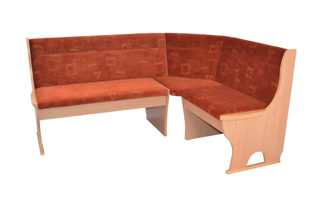 moebel-direkt-online Eckbank Truheneckbank 165x125 cm Velour-Stoffbezug - Bild 2