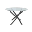 moebel-direkt-online Esstisch Glas Metall Gestell Schwarz Bild 1