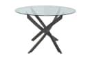 moebel-direkt-online Esstisch Glas Metall Gestell Schwarz Bild 2