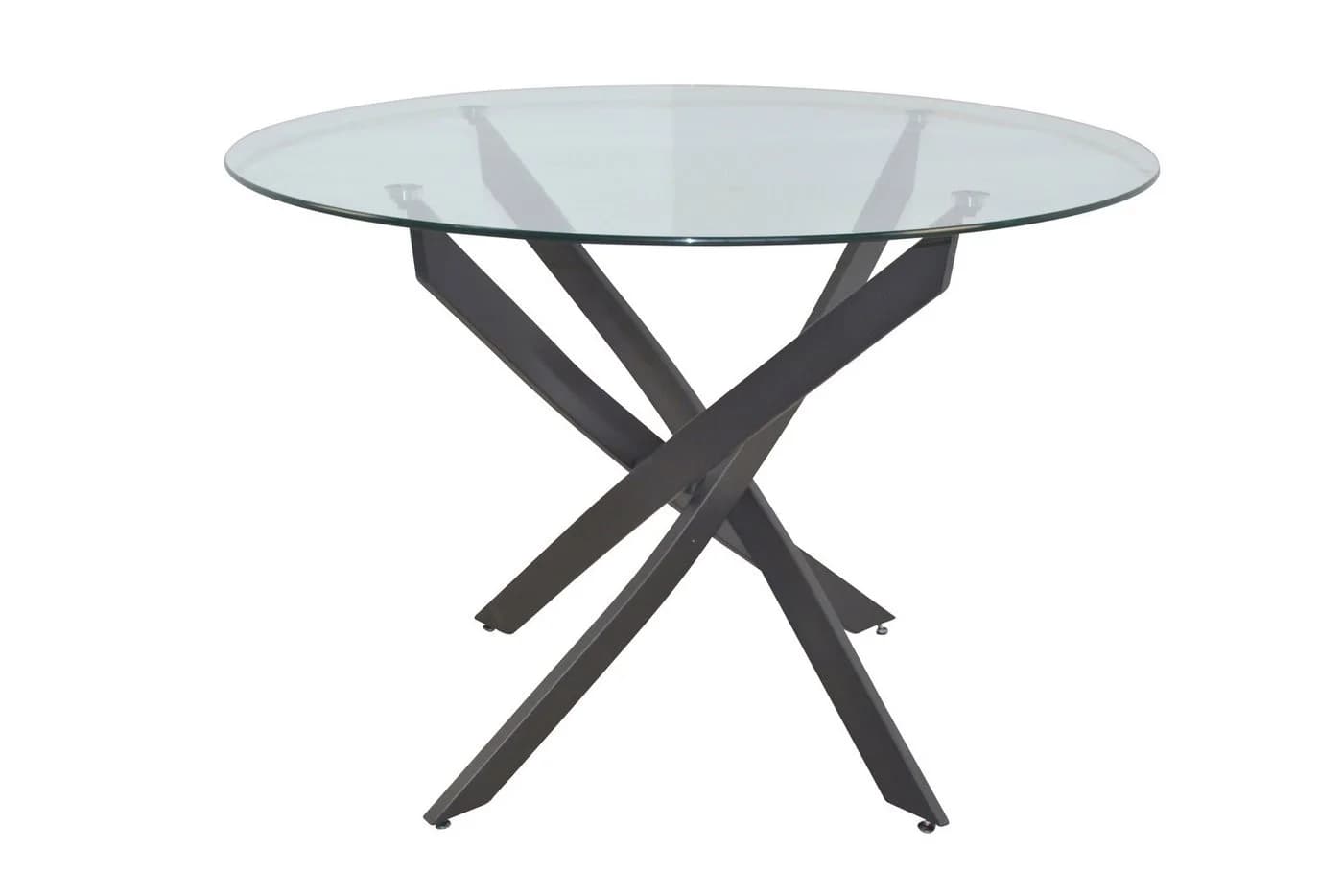 moebel-direkt-online Esstisch Glas Metall Gestell Schwarz - Bild 2