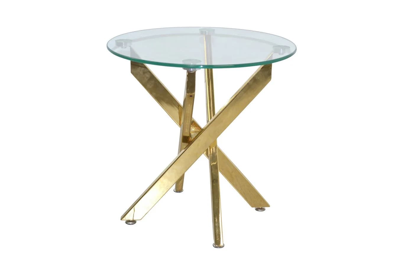 möbel direkt online Beistelltisch Glas Metall Modern - Bild 2