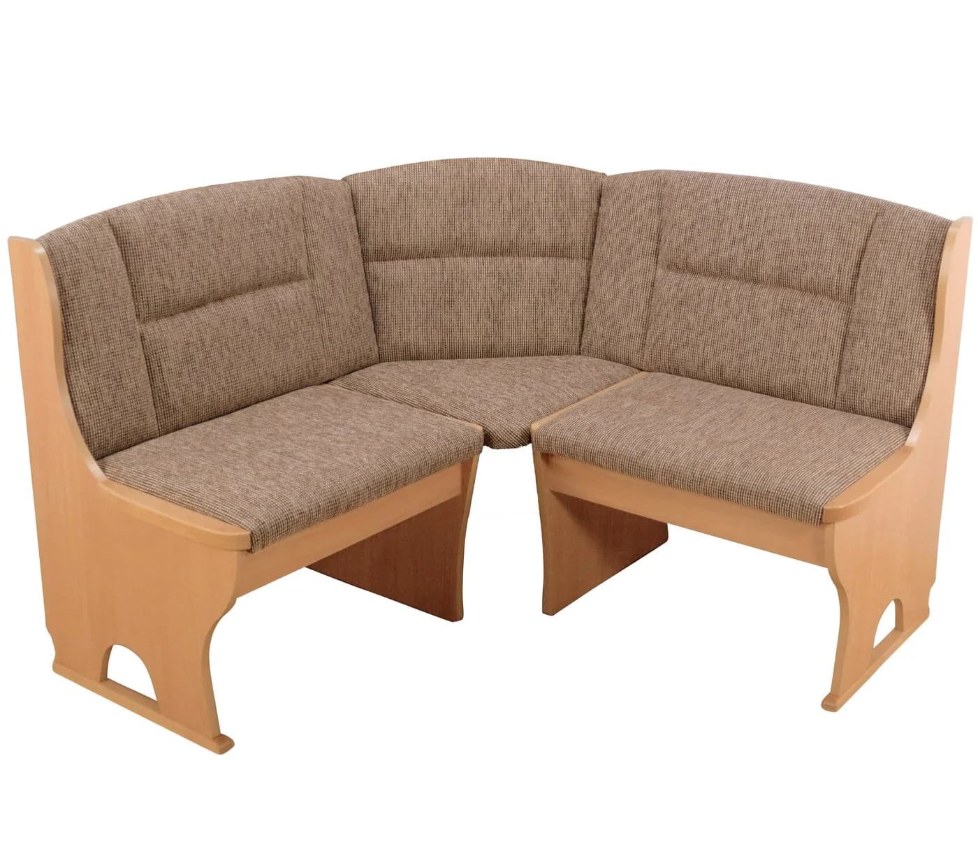 moebel-direkt-online Eckbankgruppe Madrid 4tlg. Set Beige Massivholz - Bild 3