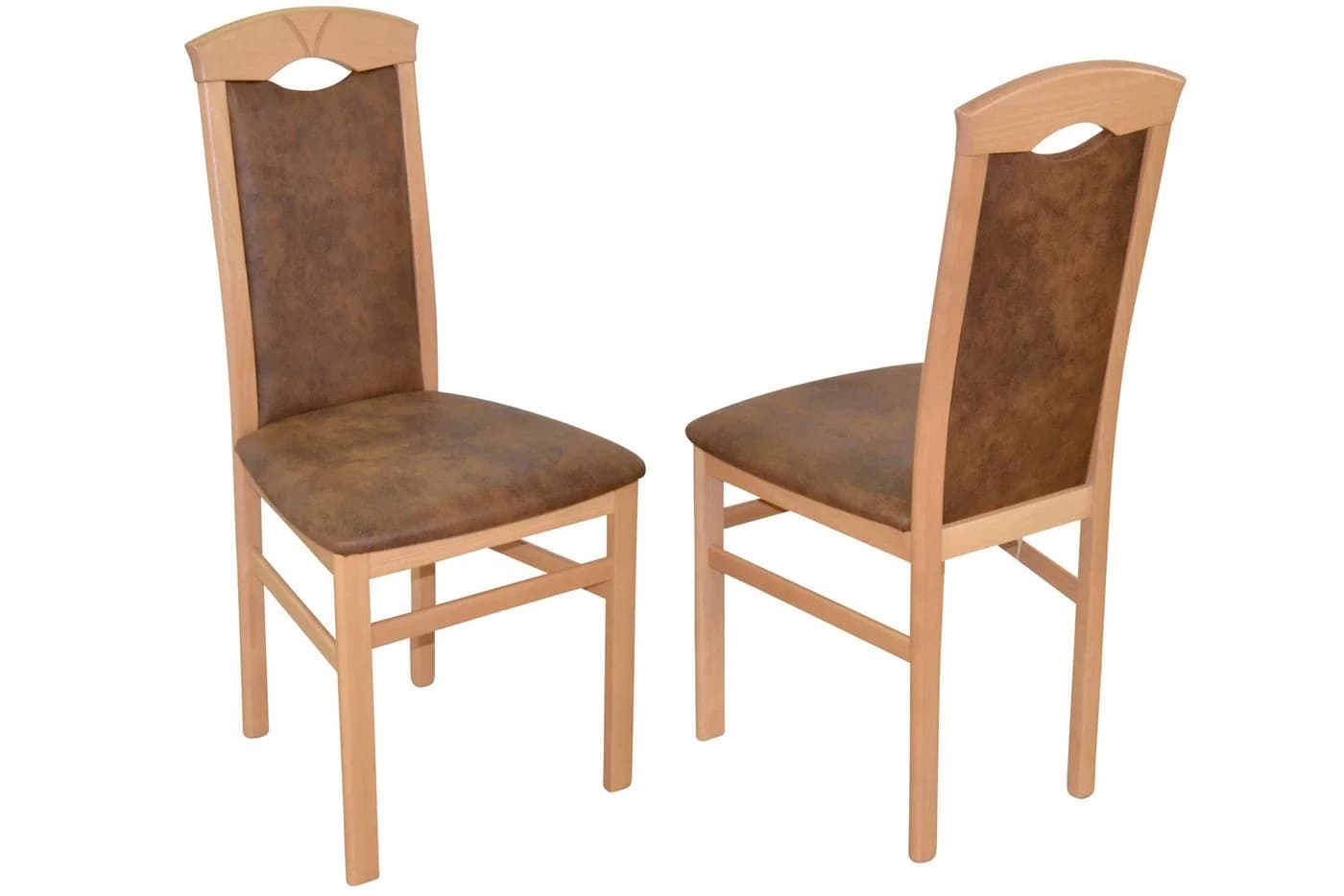 Essgruppe aus Holzwerkstoff und Mikrofaser in modernem Design - Bild 4