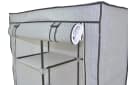 moebel-direkt-online Textil-Kleiderschrank Schwarz-Grau Meliert Bild 4