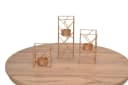 moebel-direkt-online Teelichthalter 3-teiliges Set Gold Metall Bild 3