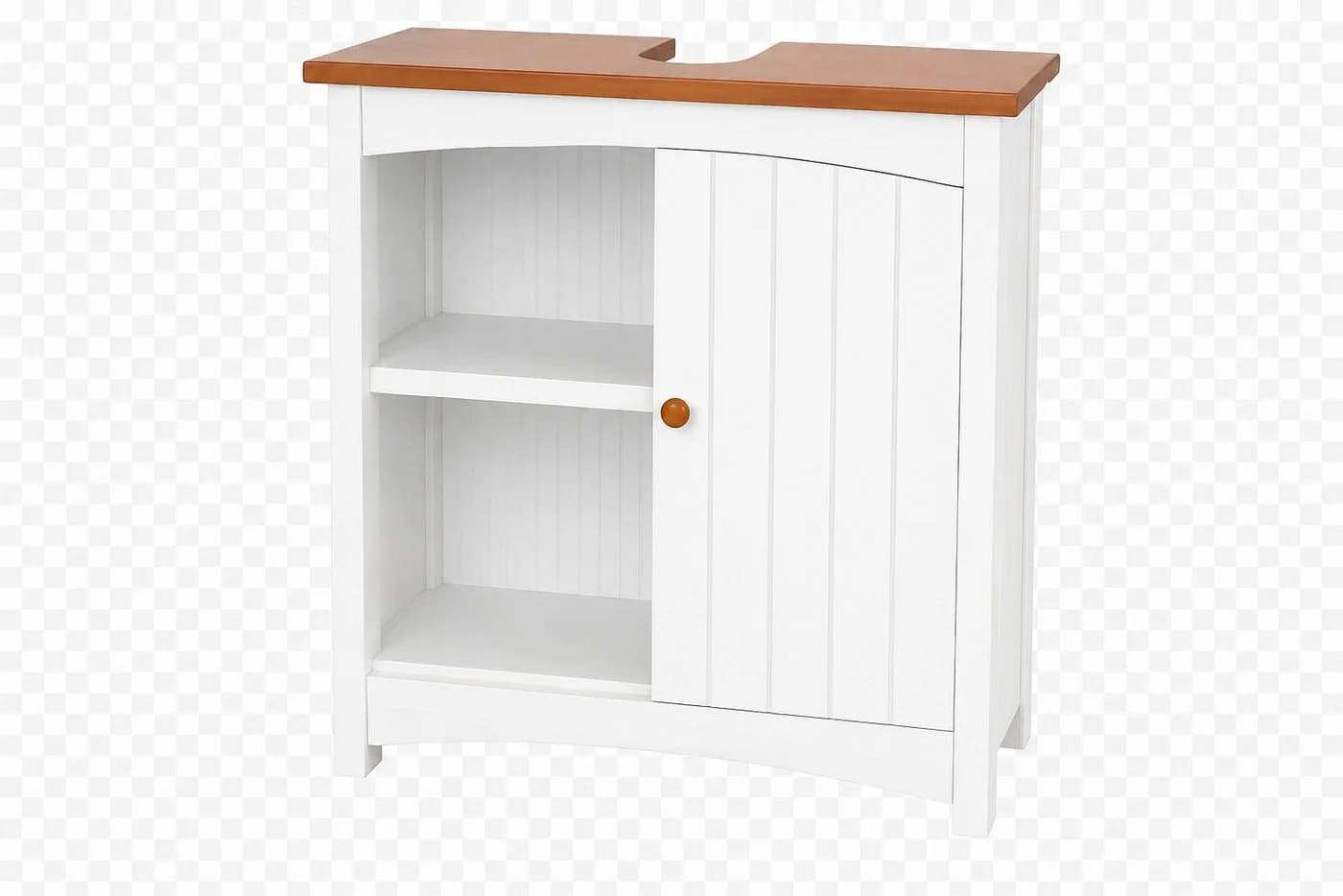 moebel-direkt-online Waschbeckenunterschrank Landhausstil Cremeweiß - Bild 2