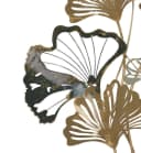 moebel-direkt-online Wanddekoobjekt Ginkgoblätter Metall Schwarz/Gold Bild 3