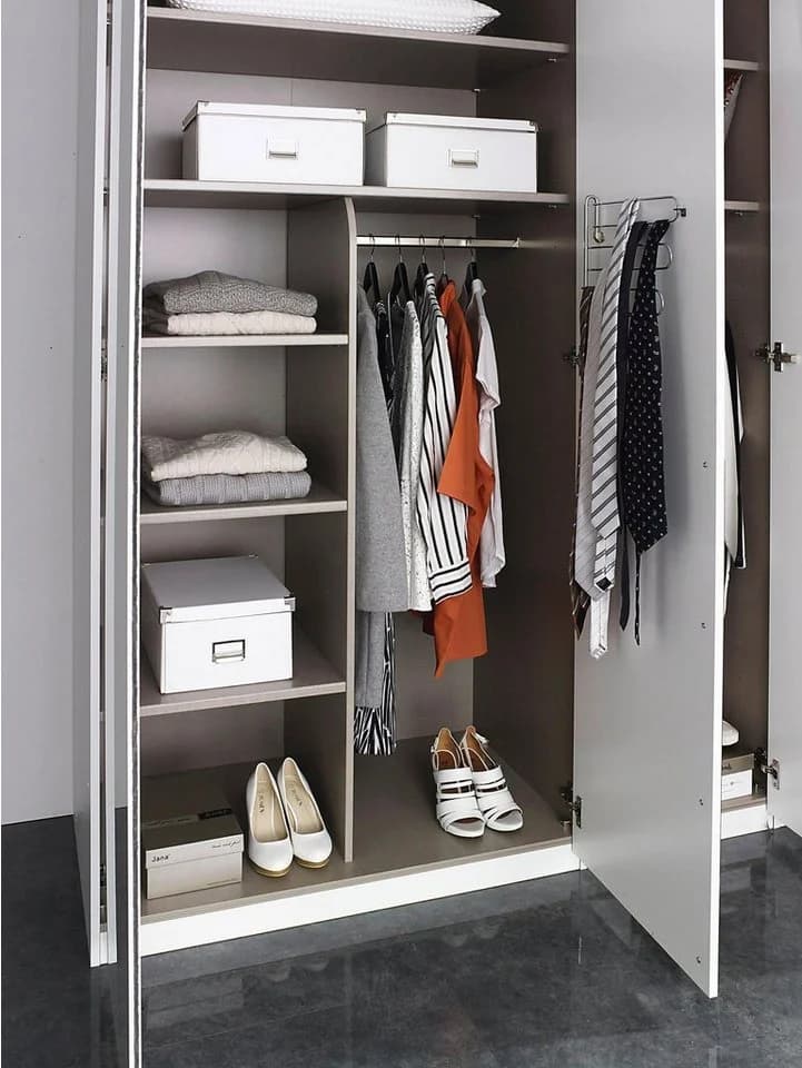 Rauch MONTCLAR Drehtürenschrank Weiß Hochglanz Groß - Bild 4