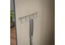 Rauch Hakenleiste Silber mit 5 Haken für Schränke Bild 3