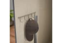 Rauch Hakenleiste Silber mit 5 Haken für Schränke Bild 4