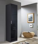 Rauch CELLE Drehtürenschrank Grau Hochglanz 47cm Bild 1
