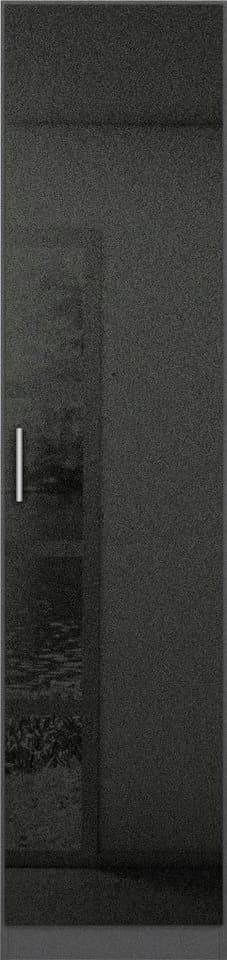 Rauch CELLE Drehtürenschrank Grau Hochglanz 47cm - Bild 3
