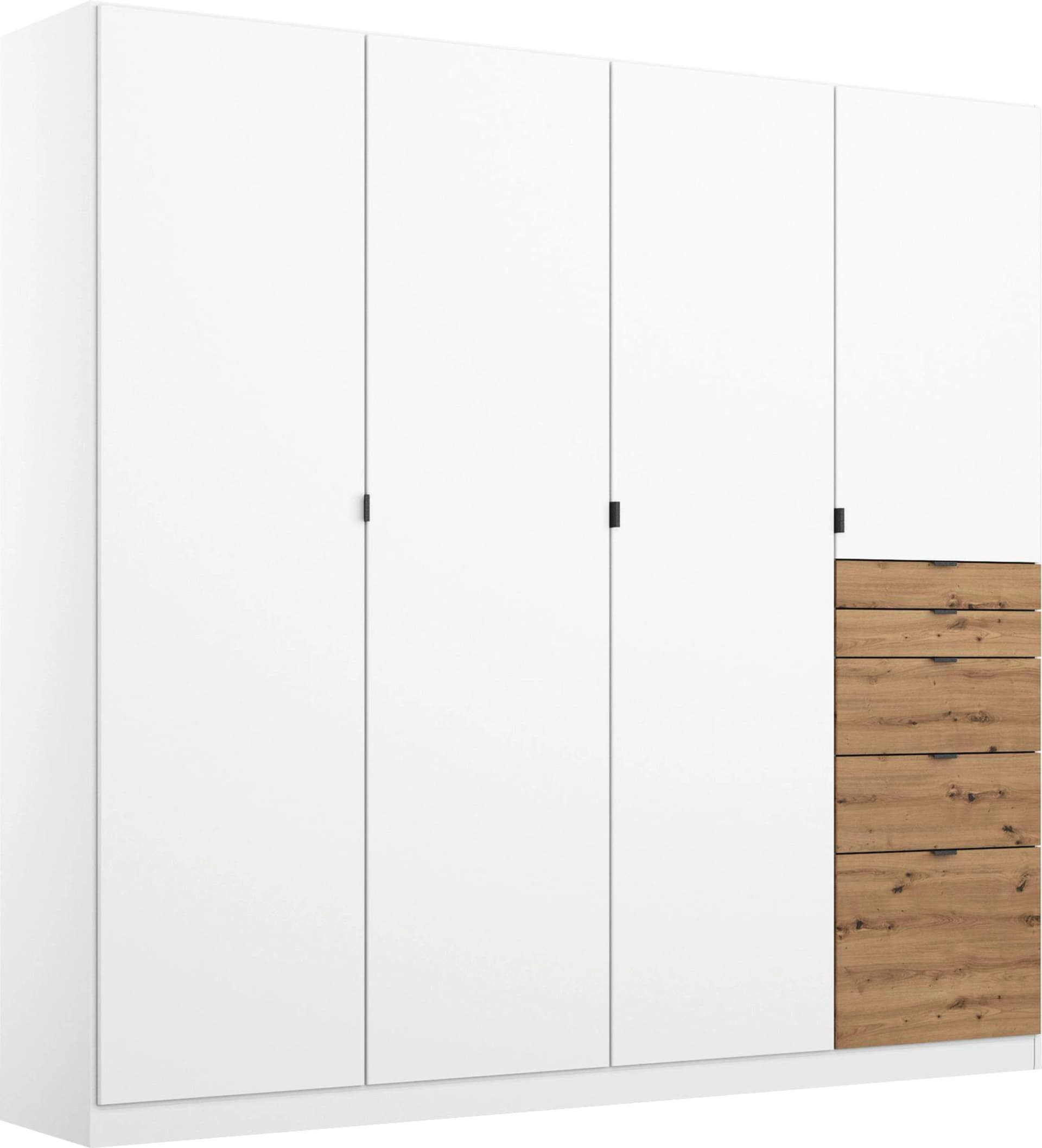 Rauch Schrank-Set Ontario Weiß/Eiche 298cm