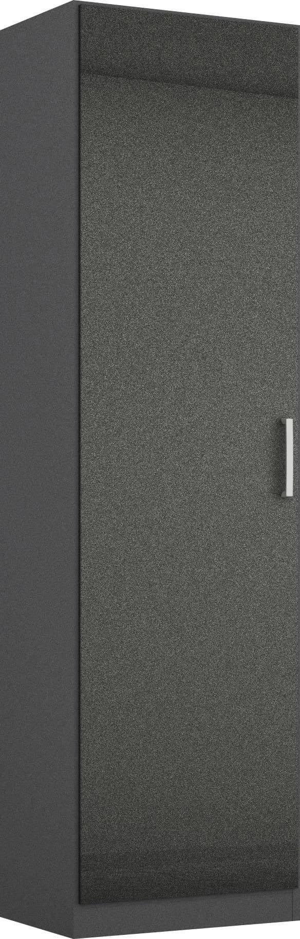 Rauch HOMBURG Drehtürenschrank Grau Hochglanz