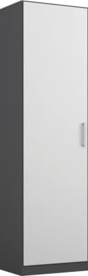 Rauch HOMBURG Drehtürenschrank Hochglanz Weiß Grau Bild 2