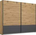 Rauch Schwebetürenschrank Birmingham Industrial Grau Eiche Bild 2