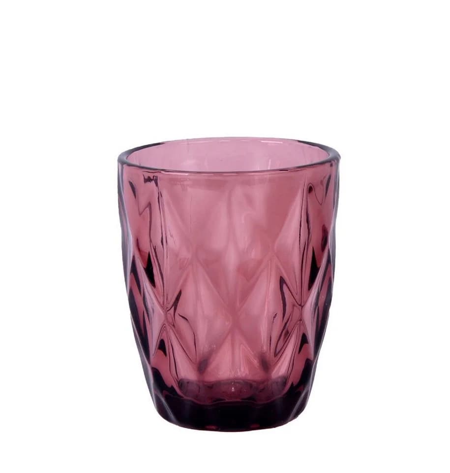 Schäfer Elektronik Wasserglas-Set 6-tlg. Diamond 260 ml Glas Transparent