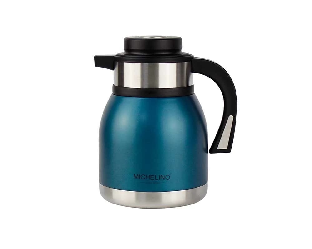 Michelino Isolierkanne 2.0L Thermoskanne Doppelwandig Edelstahl