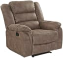 Jockenhöfer Gruppe Sessel Cleveland Relaxfunktion Grau-Braun Bild 1