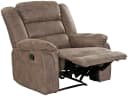Jockenhöfer Gruppe Sessel Cleveland Relaxfunktion Grau-Braun Bild 3