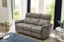 Jockenhöfer Gruppe 3-Sitzer Sofa Amrum mit Relaxfunktion Hellgrau Bild 2