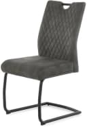Freischwinger Bonnie 2er Set Grau Schwarz Microfaser Jockenhöfer Bild 3