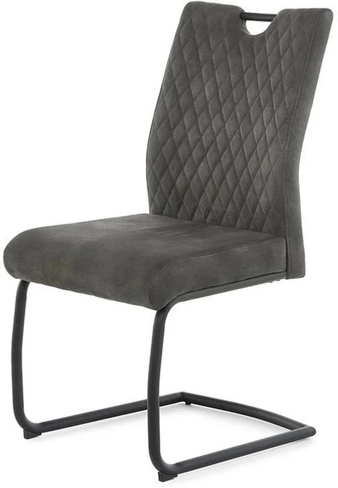 Freischwinger Bonnie 2er Set Grau Schwarz Microfaser Jockenhöfer - Bild 3