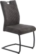 Freischwinger Bonnie 2er Set Grau Schwarz Microfaser Jockenhöfer Bild 5