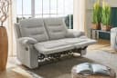 Jockenhöfer Sofa 2-Sitzer Sylt Grau Relaxfunktion Chenille Bild 1