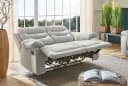 Jockenhöfer Sofa 2-Sitzer Sylt Grau Relaxfunktion Chenille Bild 3