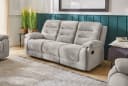 Jockenhöfer Gruppe 3-Sitzer Sofa Sylt Grau Relaxfunktion Bild 2