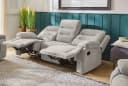 Jockenhöfer Gruppe 3-Sitzer Sofa Sylt Grau Relaxfunktion Bild 4