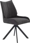Jockenhöfer Gruppe Drehstuhl Madison Set 4 St. Grau Webstoff Bild 2