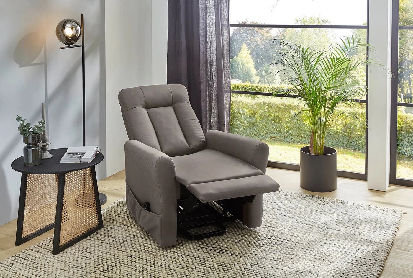 Jockenhöfer TV-Sessel Detroit Elektrische Relaxfunktion Taupe - Bild 3