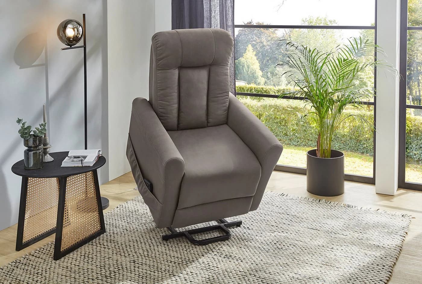 Jockenhöfer TV-Sessel Detroit Elektrische Relaxfunktion Taupe - Bild 5
