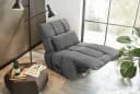 Jockenhöfer Gruppe Relaxsessel Doncaster Grau Cord Bild 1